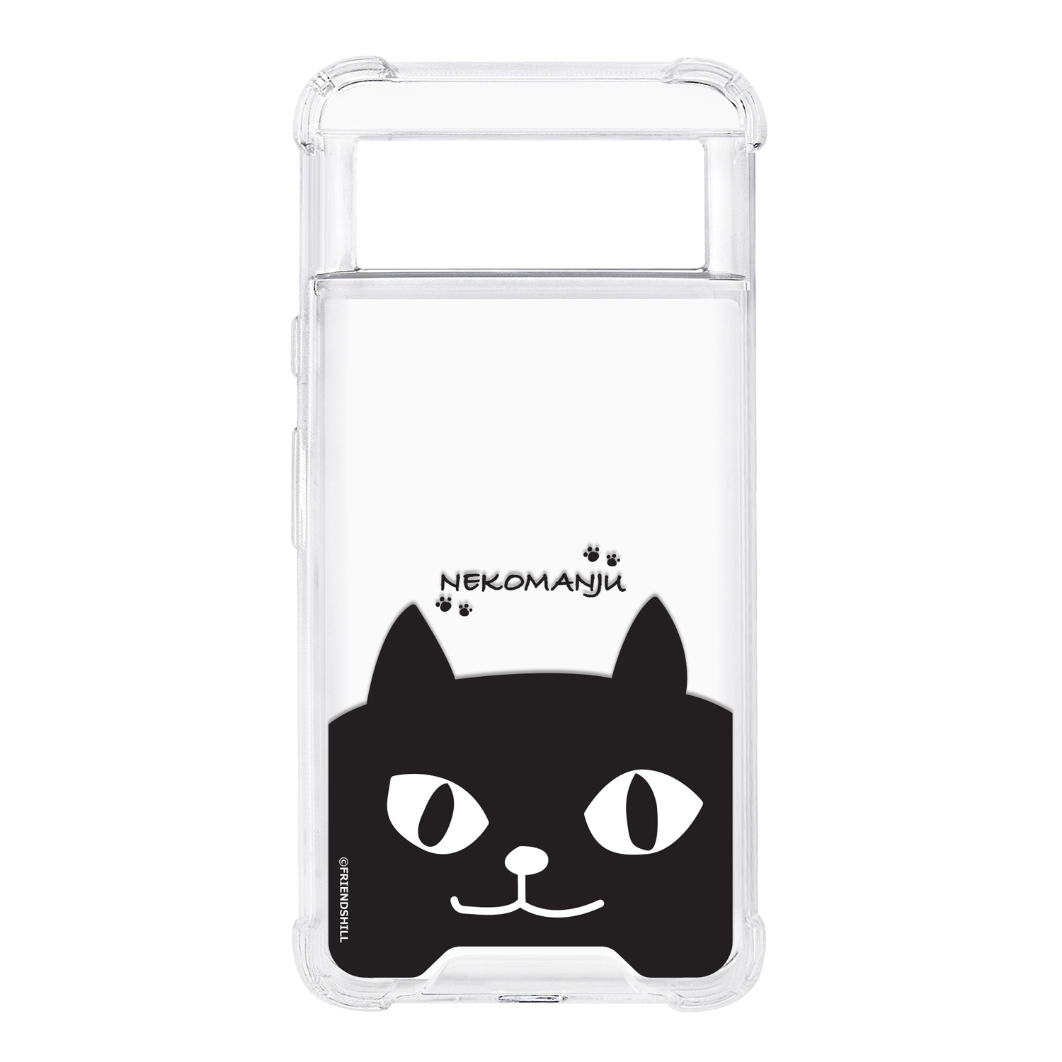 [Google Pixel 7a / 8 / 8a 用] ネコマンジュウ ハイブリッドケース 公式ライセンス品