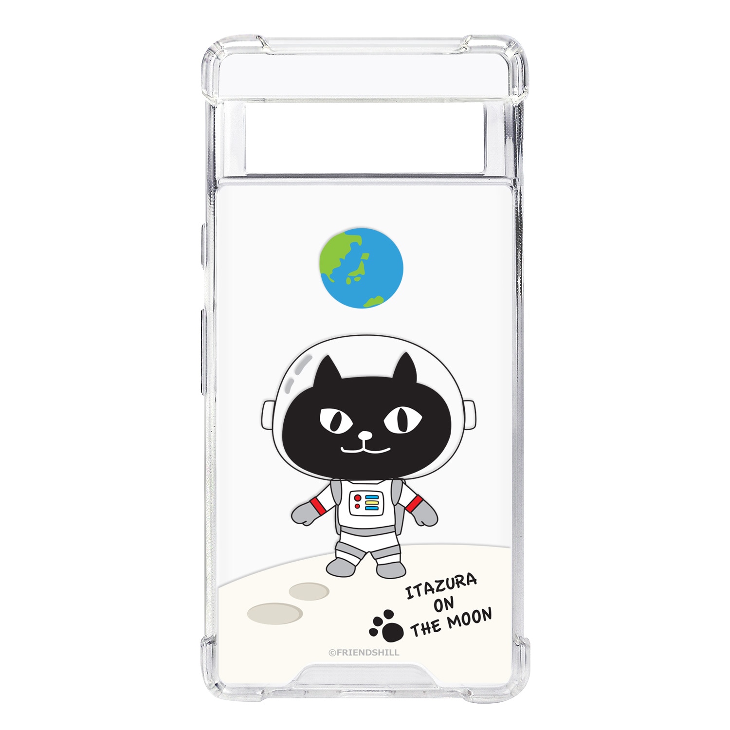 [Google Pixel 7a / 8 / 8a 用] ネコマンジュウ ハイブリッドケース 公式ライセンス品