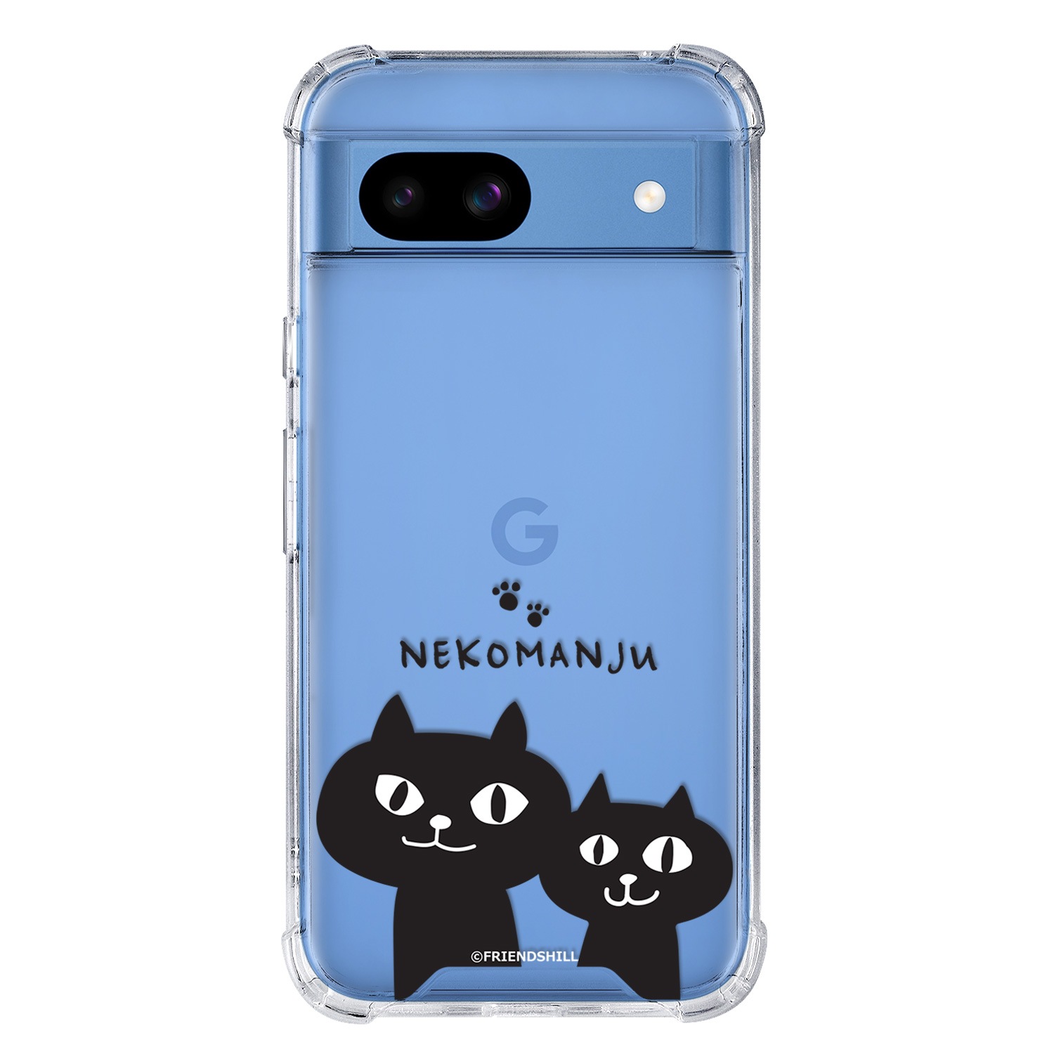 [Google Pixel 7a / 8 / 8a 用] ネコマンジュウ ハイブリッドケース 公式ライセンス品
