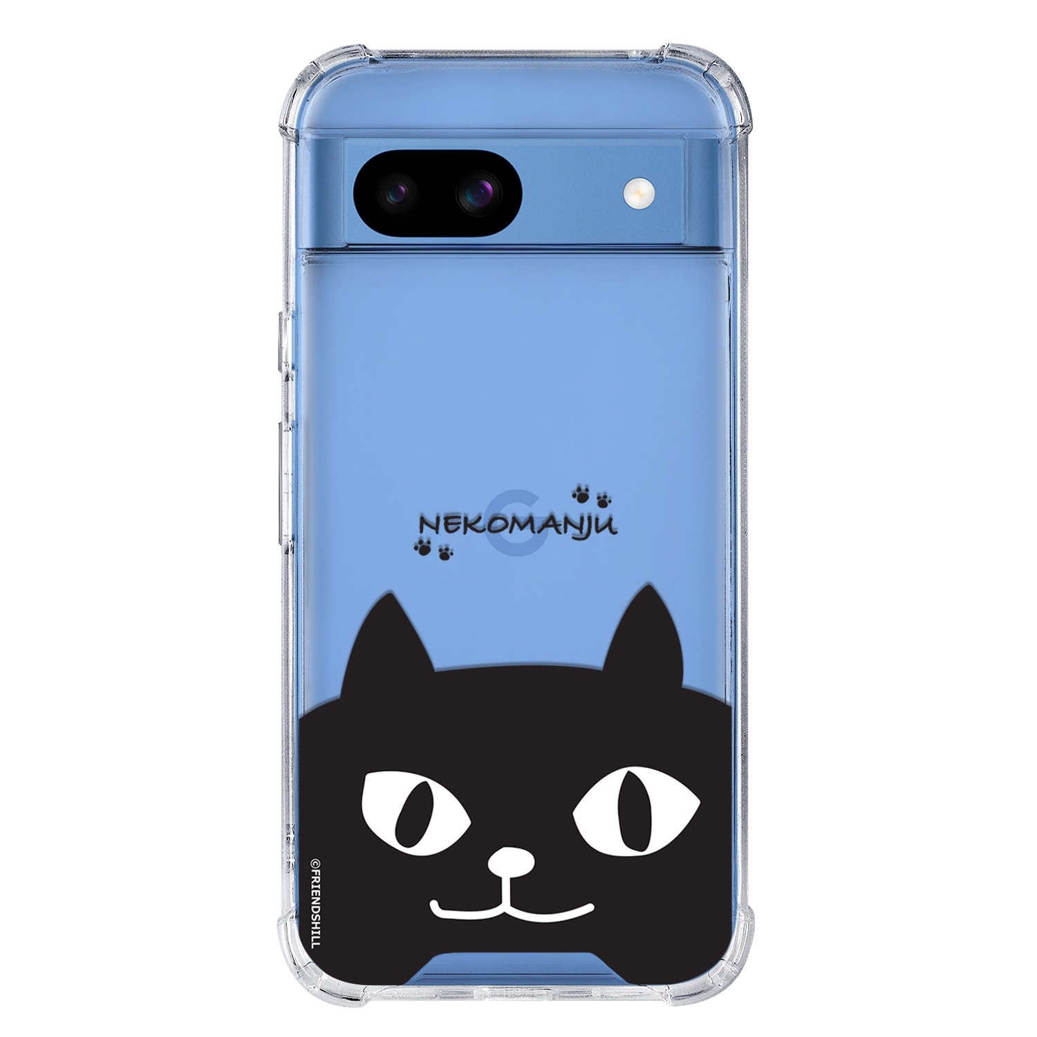 [Google Pixel 7a / 8 / 8a 用] ネコマンジュウ ハイブリッドケース 公式ライセンス品