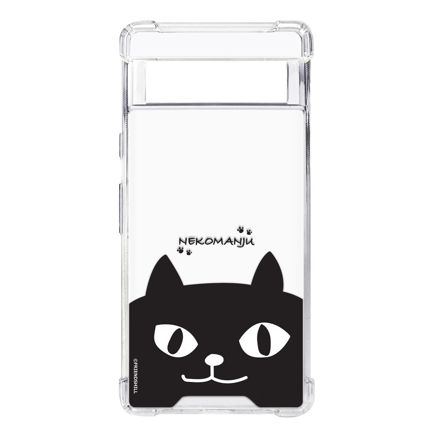 [Google Pixel 7a / 8 / 8a 用] ネコマンジュウ ハイブリッドケース 公式ライセンス品