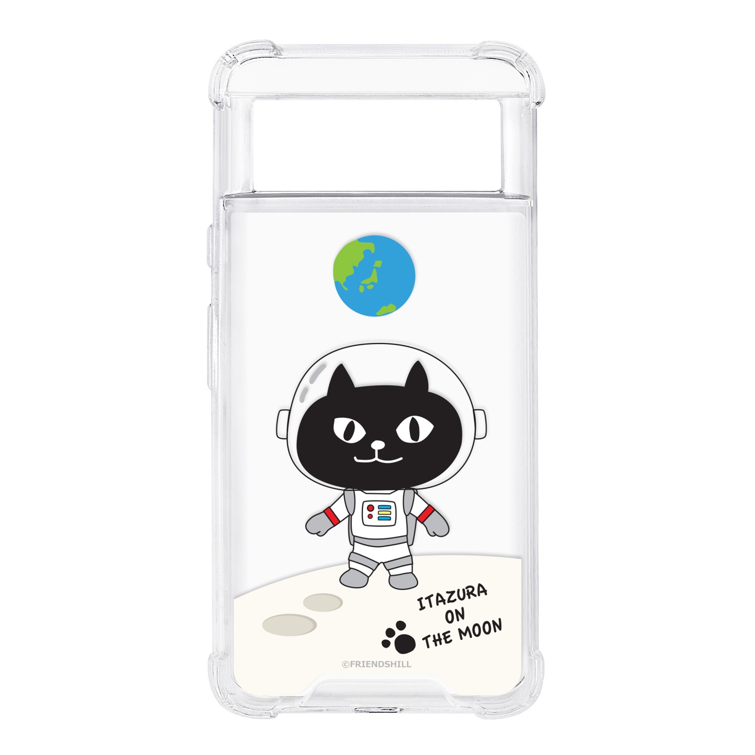 [Google Pixel 7a / 8 / 8a 用] ネコマンジュウ ハイブリッドケース 公式ライセンス品