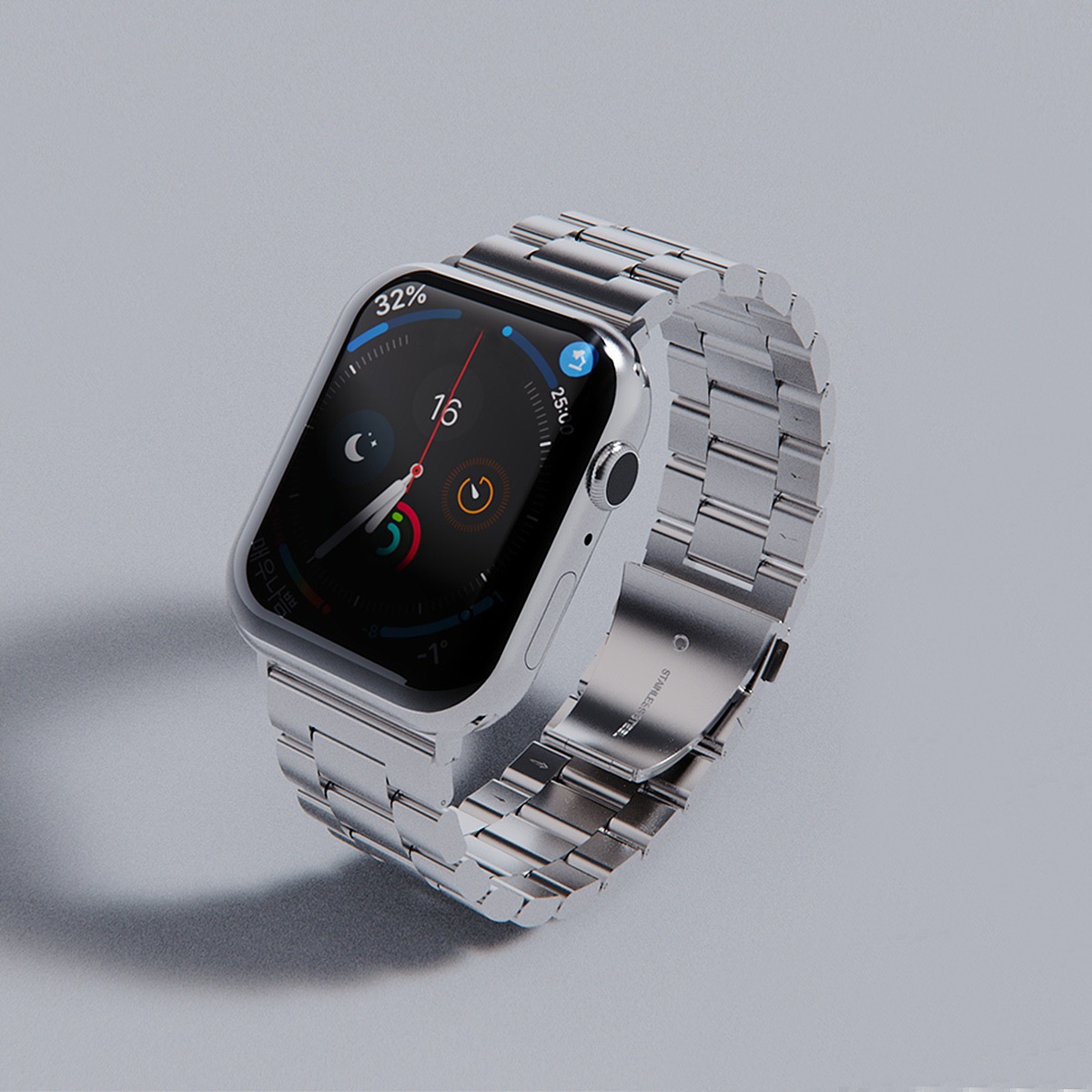アップルウォッチバンド METAL BAND 交換バンド for Apple Watch 49mm, 46/45/44/42/41/40/38mm (Ultra2/1,Series10-1,SE)