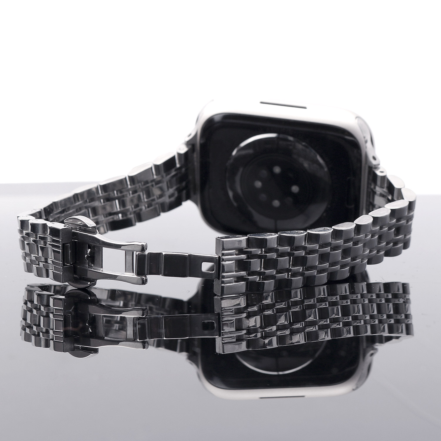 アップルウォッチ ステンレススチールバンド JUBILEE METAL BAND 交換バンド for Apple Watch 49mm, 46/45/44/42/41/40/38mm (Ultra2/1,Series10-1,SE)
