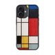 [ iPhone 17 / iPhone Air / 17 Pro 用] 天然木ケース Mondrian Wood（モンドリアン ウッド）木製 カバー