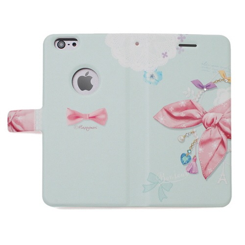 iPhone6s/6 ケース Happymori Dot Scarf Diary（ドットスカーフダイアリー）アイフォン