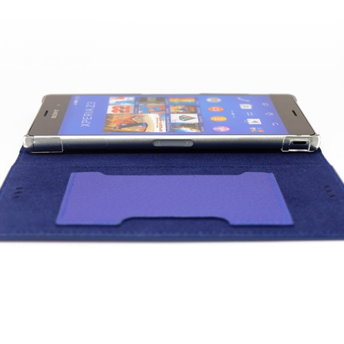 Xperia Z3 ケースararee Soft Grain Diary（アラリー ソフトグレインダイアリー）