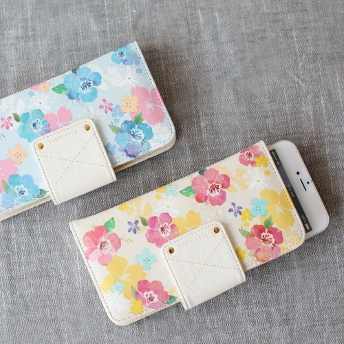 【マルチケース】HappymoriReason Ave. Flying Blossom（ハッピーモリ リーズンアベニューフライングブロッサム）多機種対応 5.5インチまでのスマホケース