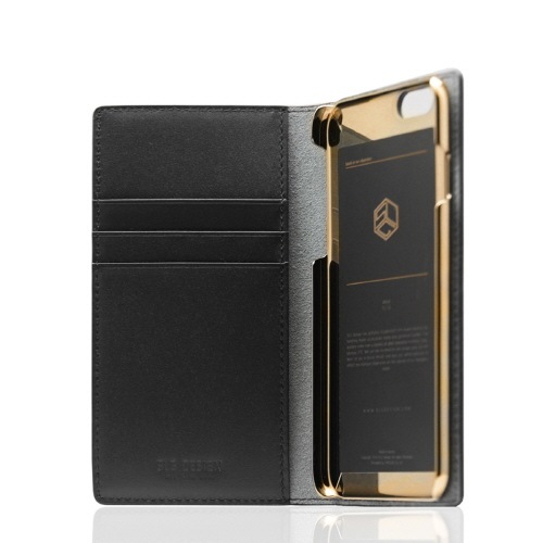 【iPhone 6s / 6 ケース】SLG Design Saffiano Zipper Case （サフィアーノジッパーケース）【手帳型 / 本革】