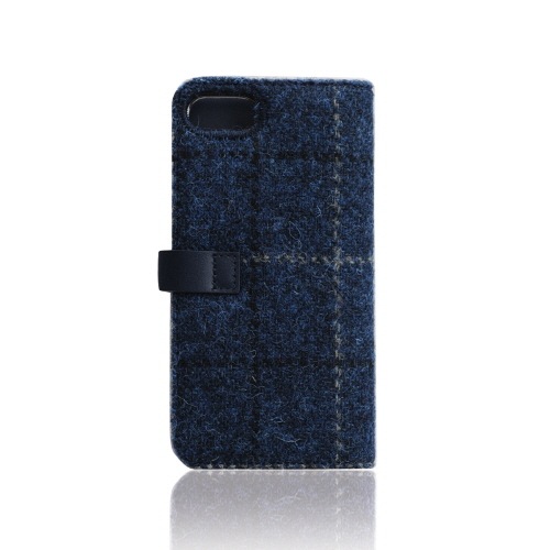 iPhone SE (第3世代) ケース カバー 手帳型 SLG Design Harris Tweed Diary [iPhone SE3/SE2/8/7]