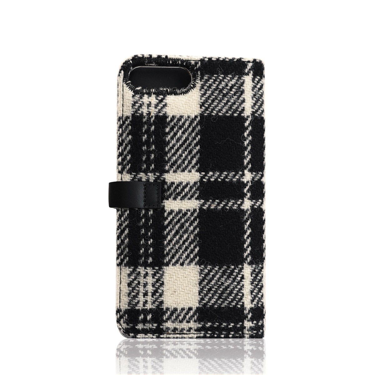 【iPhone 8 Plus / 7 Plus ケース】SLG Design Harris Tweed Diary（ハリスツイードダイアリー） 【手帳型 / 本革 / ハリスツイード】