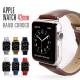 Apple Watch バンド クロコシリーズ アップルウォッチ レザーバンド 49mm, 46/45/44mm (Ultra2/1,Series10-4,SE)