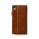 docomo au softbank【Xperia Z3 ケース】ZENUS Lettering Diary （レタリングダイアリー）Brown, Black