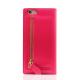 【iPhone 6s / 6 ケース】SLG Design Saffiano Zipper Case （サフィアーノジッパーケース）【手帳型 / 本革】