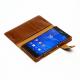 docomo au softbank【Xperia Z3 ケース】ZENUS Lettering Diary （レタリングダイアリー）Brown, Black