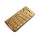 iPhone SE ケース 手帳型 GAZE Gold Croco Diary（ゲイズ ゴールドクロコダイアリー）アイフォン se/5s/5用 iPhone SE/5s/5