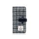 iPhone SE (第3世代) ケース カバー 手帳型 SLG Design Harris Tweed Diary [iPhone SE3/SE2/8/7]