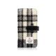 iPhone SE (第3世代) ケース カバー 手帳型 SLG Design Harris Tweed Diary [iPhone SE3/SE2/8/7]