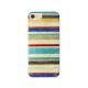 iPhone SE (第3世代) ケース カバー ikins 天然貝ケース 幾何学デザイン [iPhone SE3/SE2/8/7] Mondrian Pyramid Equator