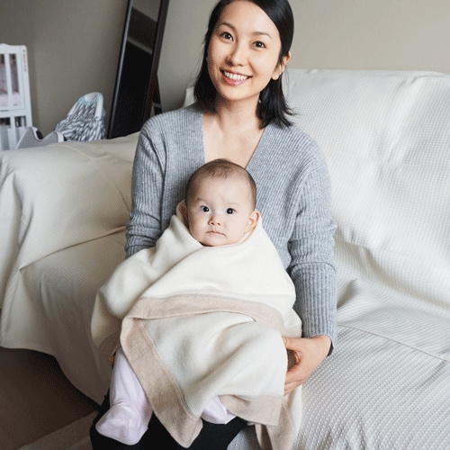 おはなさん専用】GOBI 大判ブランケット高級カシミア 最高級無染色