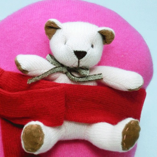 ��饫���ߥ�100%��嫷�ӥϡ��ȡ����å����ȥ������ȥ��������ߥ˥٥������åץ��12cm��