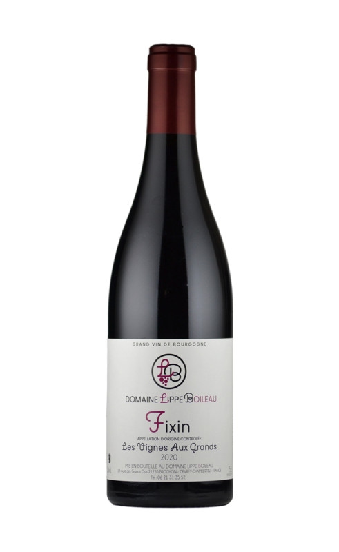 リップ・ボワロー　フィサン ルージュ レ・ヴィーニュ・オー・グラン　2020