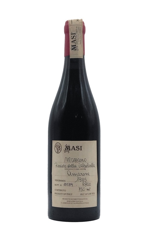 マァジ　アマローネ・デッラ・ヴァルポリチェッラ　マッツァーノ　1985