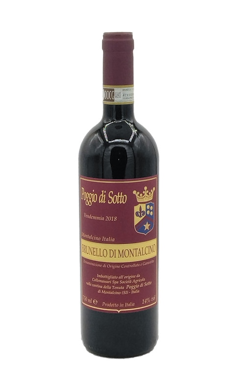 ポッジョ・ディ・ソット　ブルネッロ・ディ・モンタルチーノ　2018