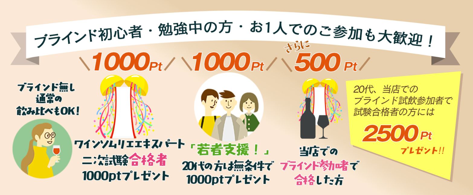 【イベント】<br>白4種/赤3種　計7種類のブラインドテイスティング<br>2025/11/27(木)～29(土)<br>詳細画像イメージ