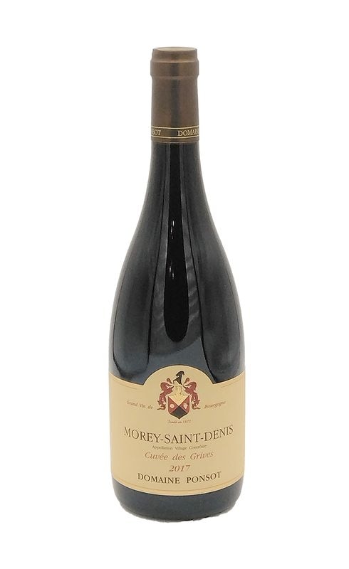 ポンソ　モレ・サン・ドニ　キュヴェ・デ・グリーヴ　2017