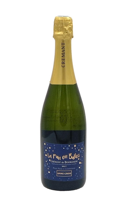アンヌ・グロ　クレマン・ド・ブルゴーニュ　ラ・ファン・アン・ビュル　ピノ・ノワール・エ・シャルドネ　NV