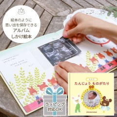 くまのがっこう アルバムしかけ絵本 「たんじょうものがたり」