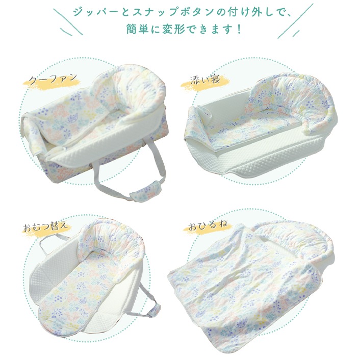 MOOMIN BABY バッグdeクーファン ムーミン ピクニック柄 | 商品
