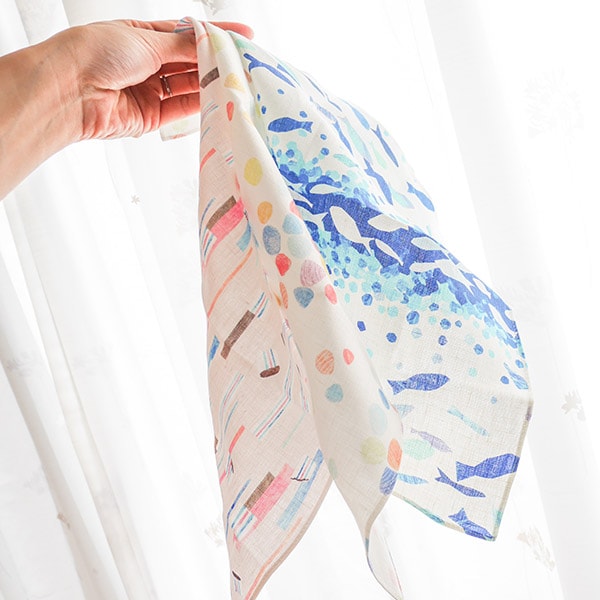 1/6fabric 麻のハンカチ 34×34cm (BOXギフト対象) | ブランド別,ら行,1