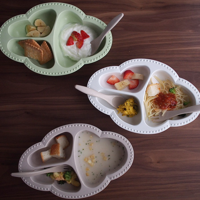 Lien de famille リヤンドファミーユ bien mangeワンプレート食器3点