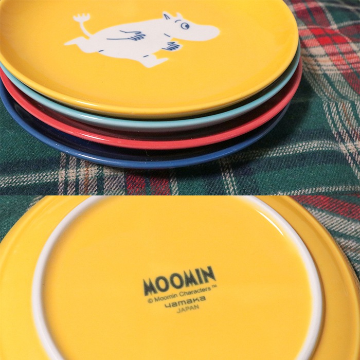 新品　from スウェーデン　ムーミン　 メラミンプレート オレンジ　北欧 新品 from スウェーデン ムーミン メラミンプレート オレンジ 北欧