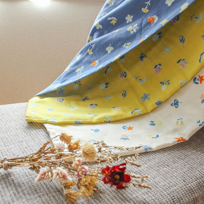 マルチガーゼケット 花もよう (BOXギフト対象/刺繍対象) | 商品