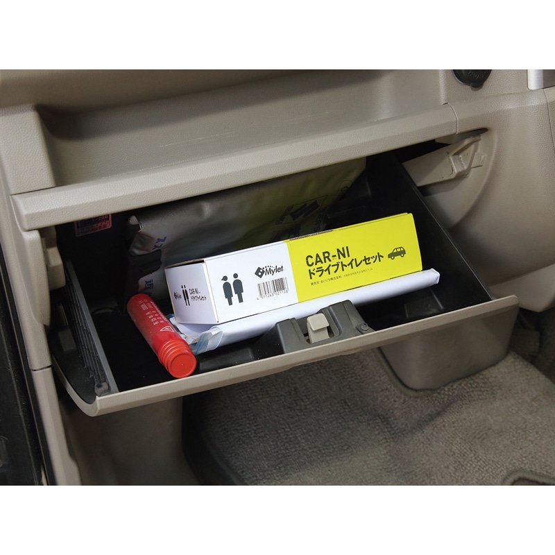 ドライブトイレセット　CAR-NI（カーニ）（5回分・目隠しポンチョ付き）