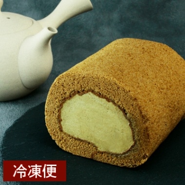 ほうじ茶ロールケーキ