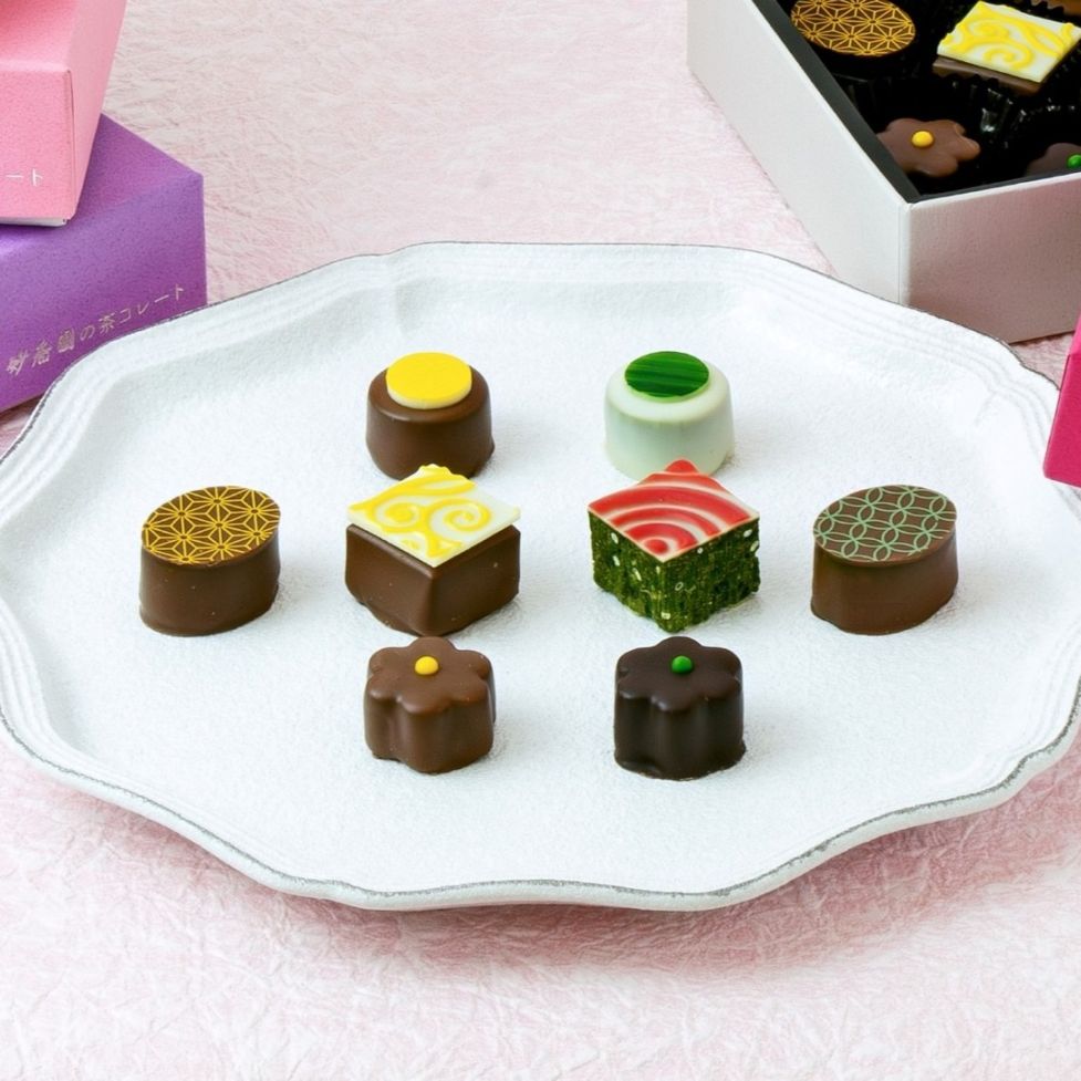 妙香園の茶コレート