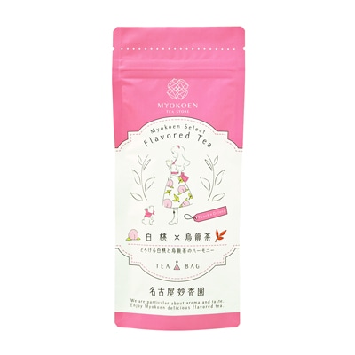 〈MYOKOEN TEA STORE〉　白桃 × 烏龍茶