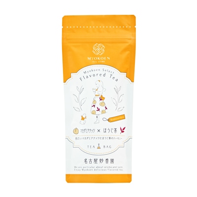 〈MYOKOEN TEA STORE〉　マカダミアナッツ × ほうじ茶