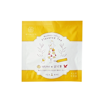 〈MYOKOEN TEA STORE〉　マカダミアナッツ × ほうじ茶　1煎用