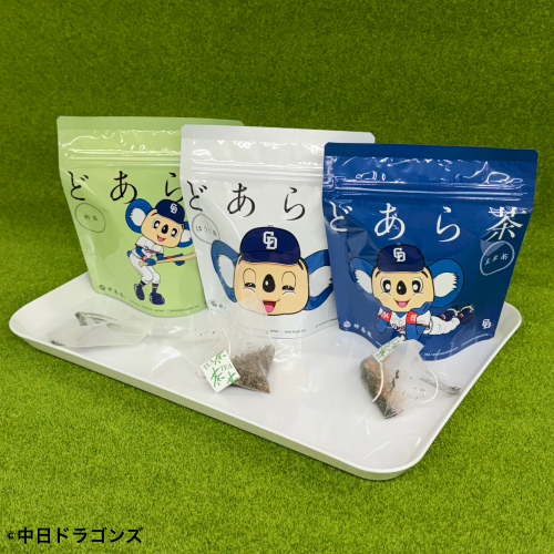 どあら茶　ほうじ茶　妙香園×Dragons