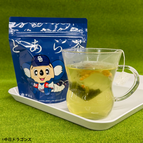 どあら茶　玄米茶　妙香園×Dragons