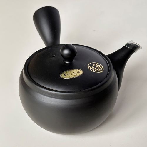 常滑焼急須　帯アミ急須[297]