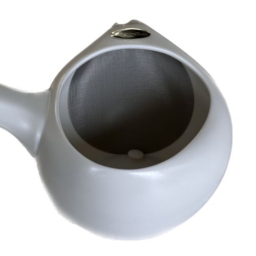 ちゃーみる急須 白 [Y-392]