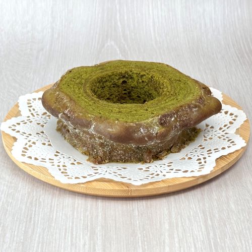 米粉バウムクーヘン（抹茶）