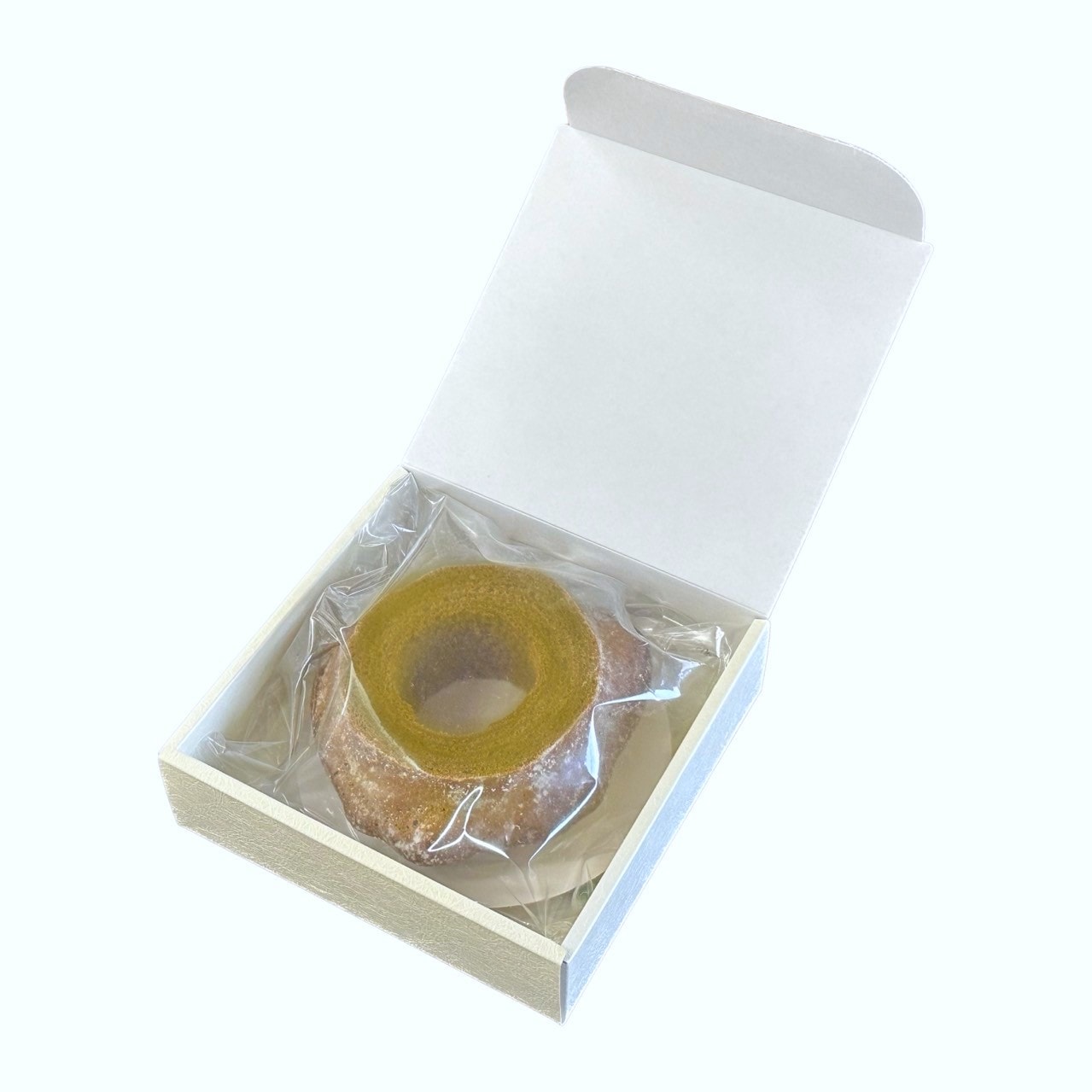 米粉バウムクーヘン（抹茶）