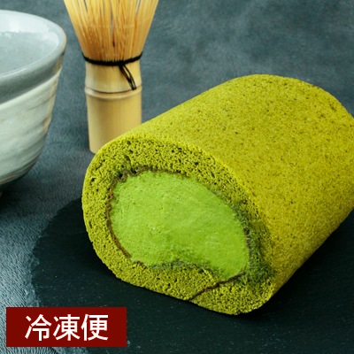 抹茶ロールケーキ